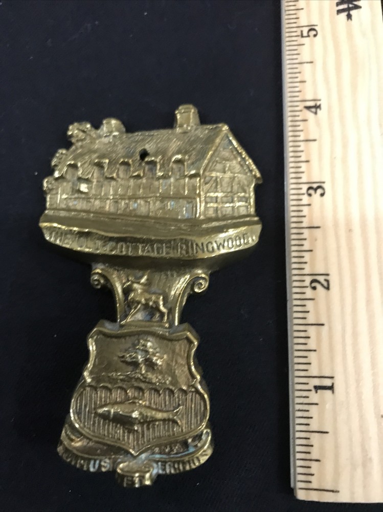 COTTAGE BRONZE brass DOOR KNOCKER