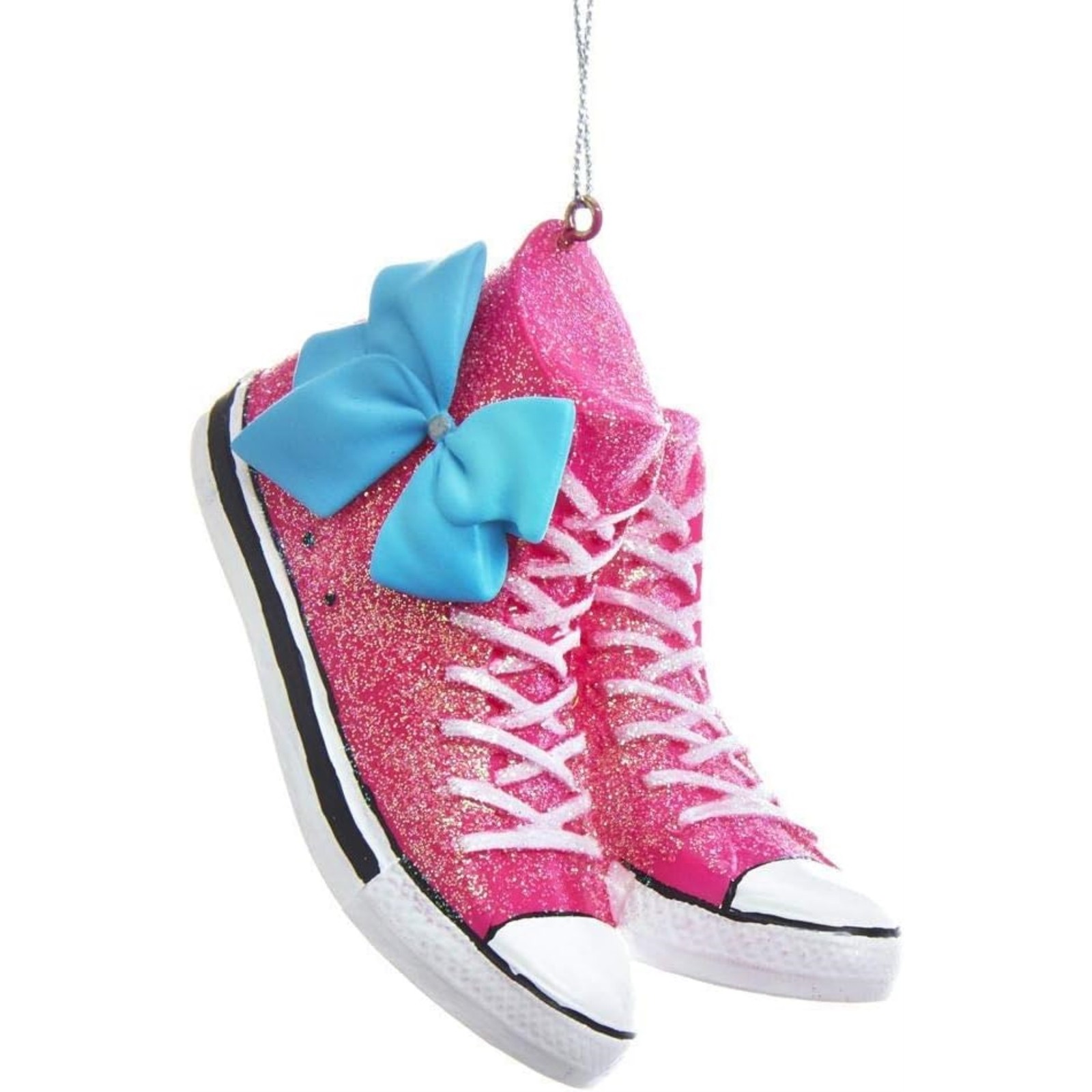 Kurt Adler Plastic Ornament for Christmas Tree, JoJo Siwa Pink Sneaker