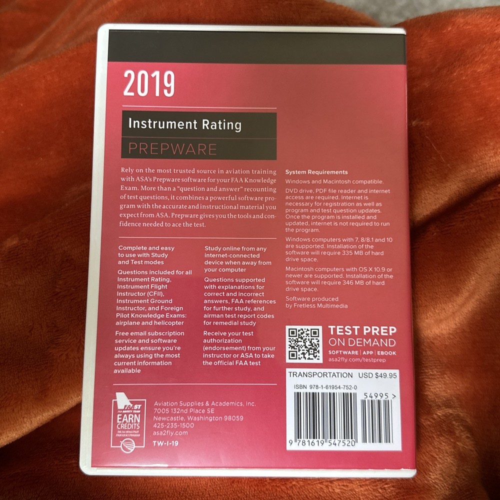 Instrument Rating 2019 Prepware Study Prepare Plane Aviation Software