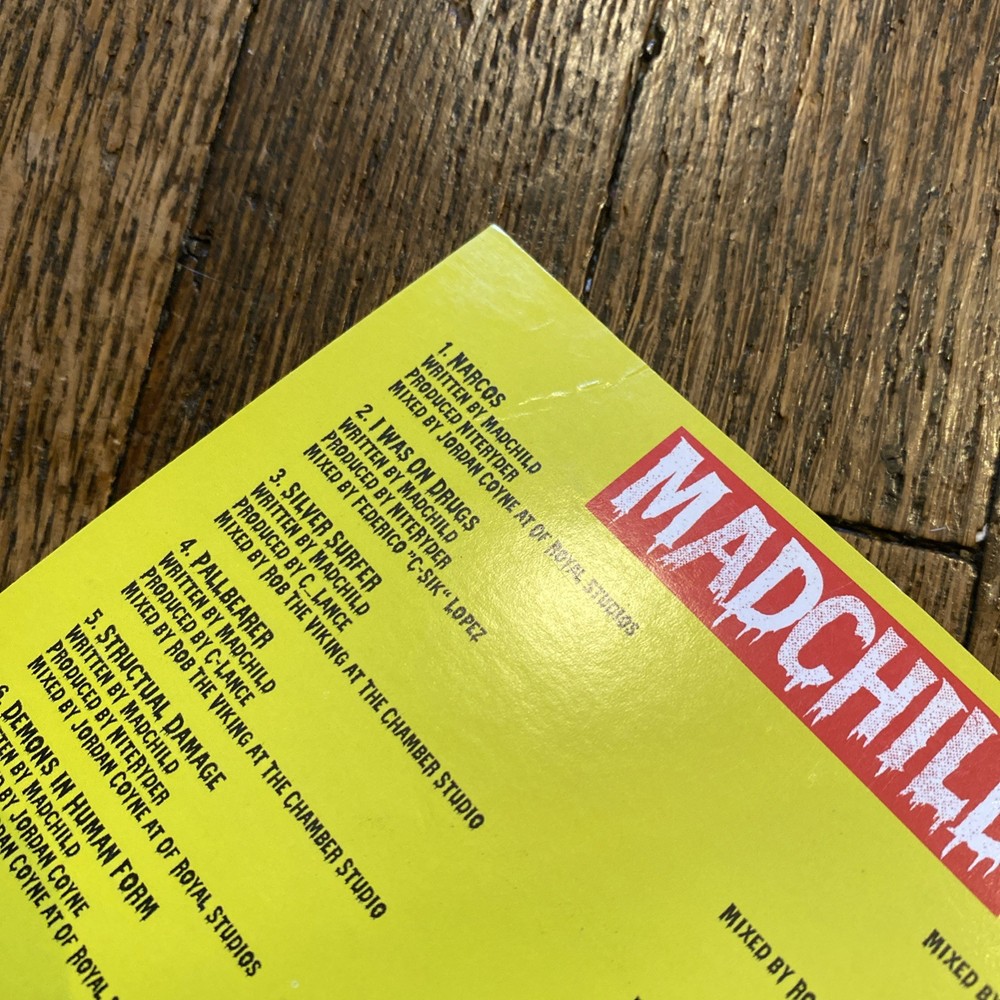 Madchild The Little Monster Cd Signed Slight Bent Corner