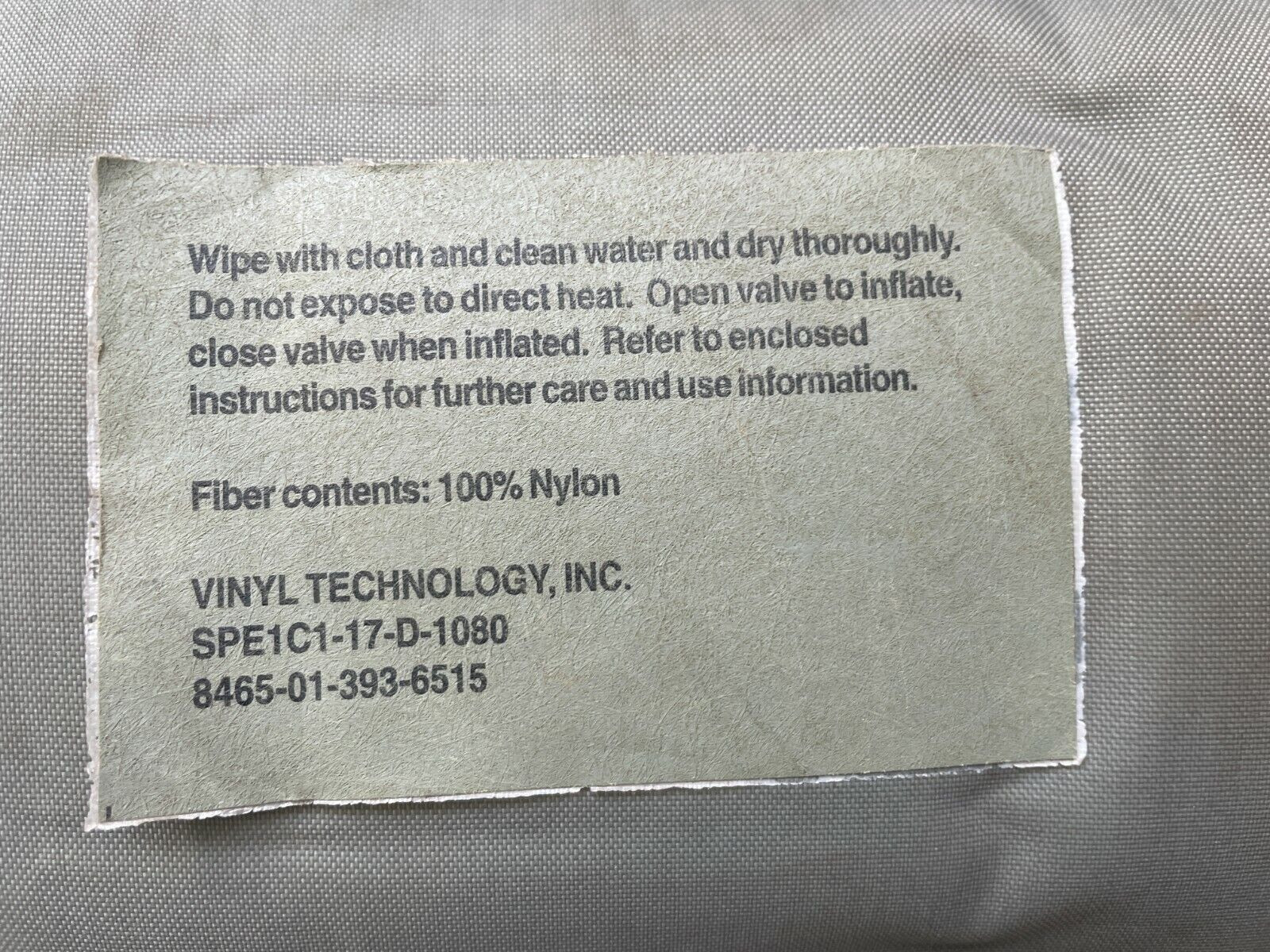 MILITARY Therm-a-rest SELF INFLATING SLEEP MAT PAD FOLIAGE GC