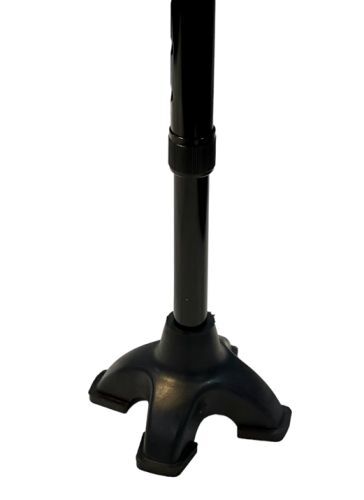 Blue Jay Offset Cane with Quadruple Tip Can Tip