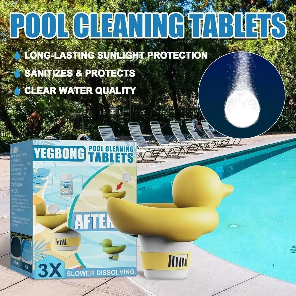 Yegbong pool cleaning tablet - 100pcs