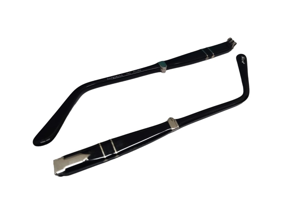 Persol 714 95 Foldable Replacement Arms Black