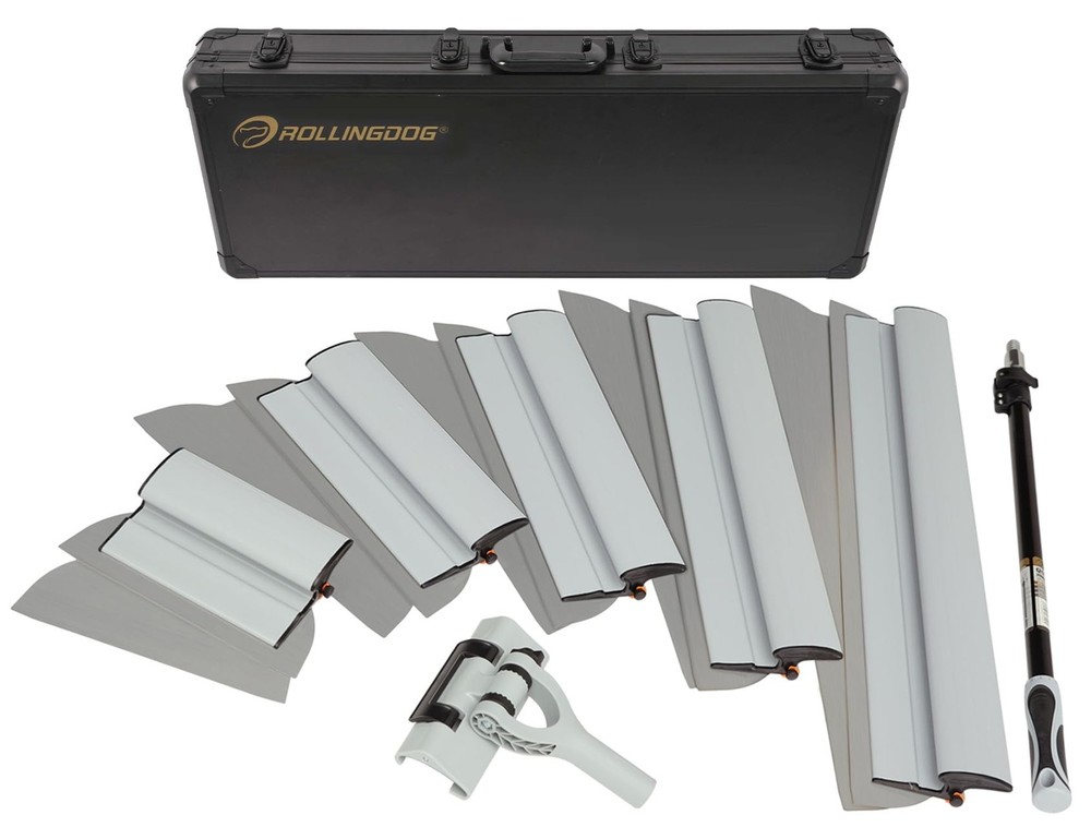 ROLLINGDOG Drywall Skimming Blade Set - Include Extension blade set
