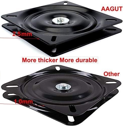 8" Swivel Plate Mechanism for Recliner Chair & Bar Stool Heavy Duty Swivel ba,,,