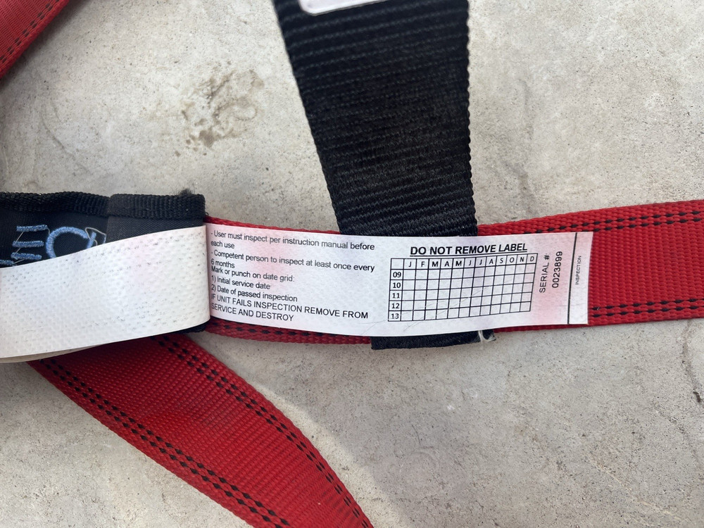 FallTech Full Body Harness 7008XL – Durable, Secure, Adjustable Safety Gear (DD)