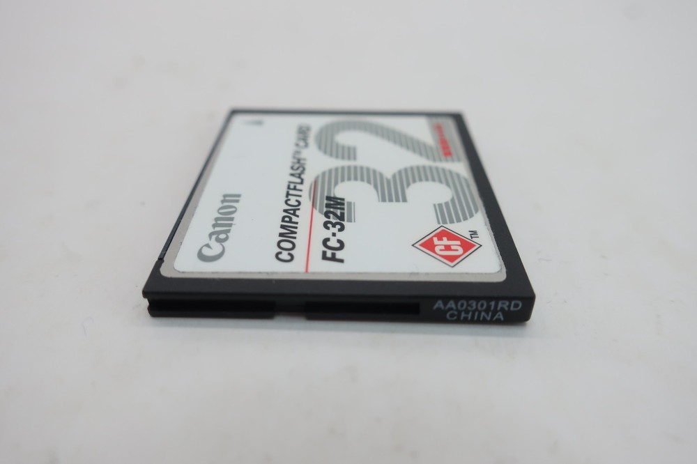 Canon Compactflash Memory Card FM-32M 32MB Camera Memory Card - Tested