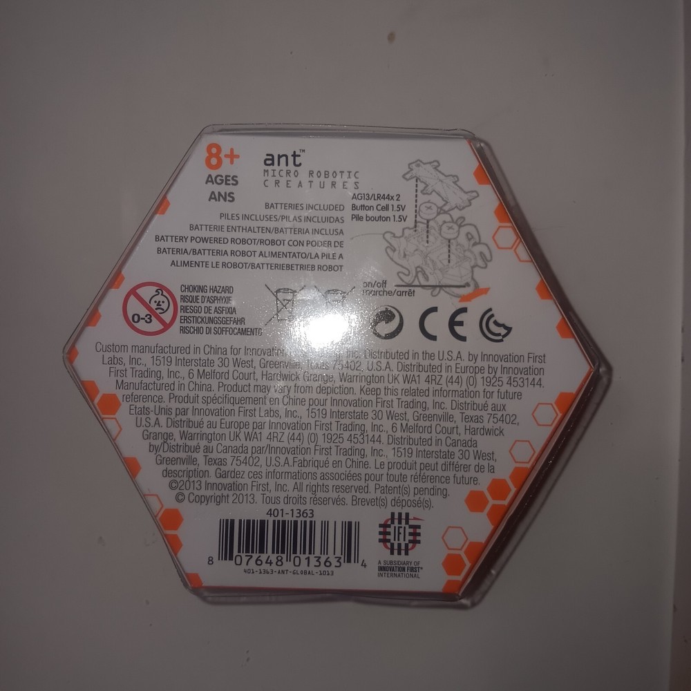 new Hexbug Orange Ant Micro Robotic Creature Hex Bug High Speed Loot Crate toy