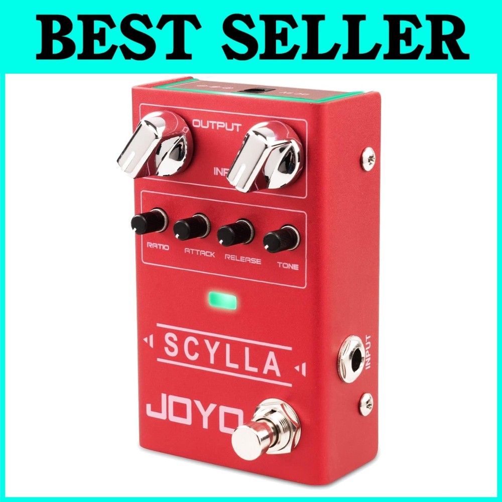 High Dynamic Control Bass Compressor Pedal