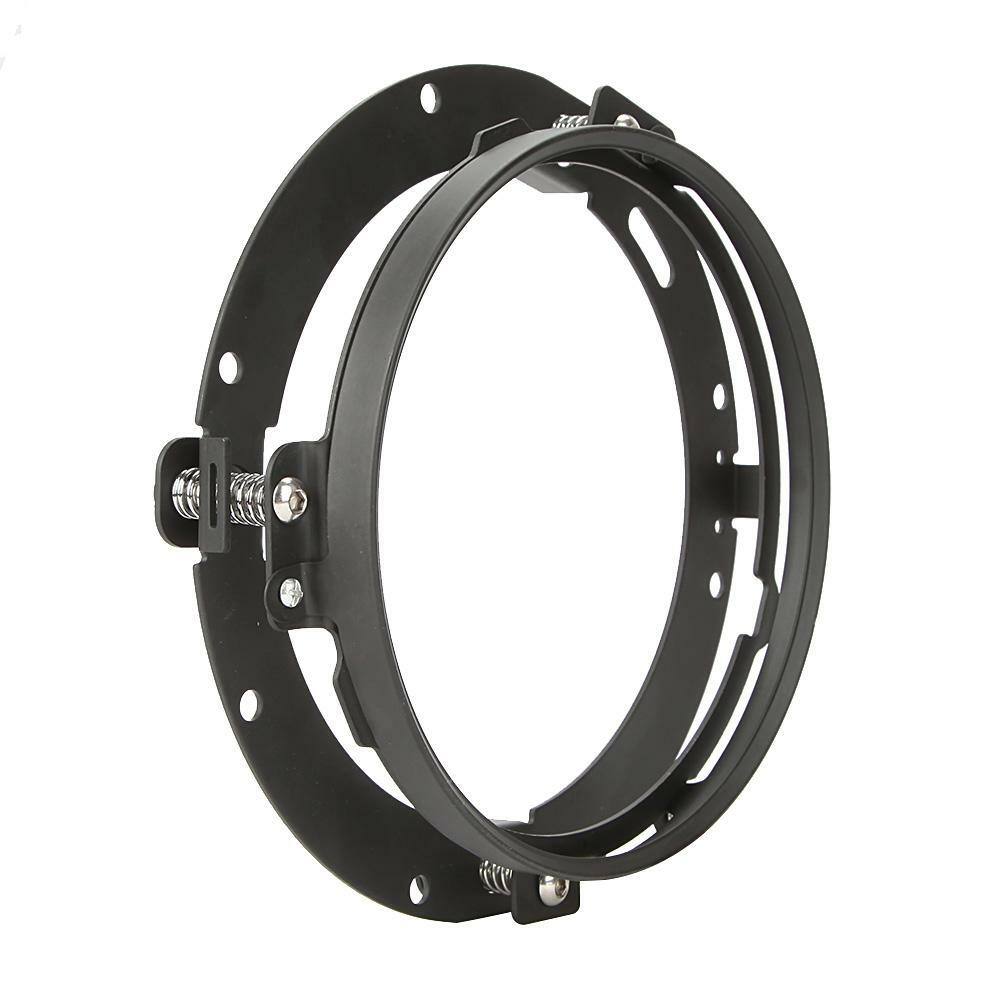7" Inch LED Headlight Adapter Mounting Ring Bracket Head Lamp Motor Round Mount
