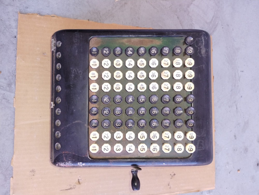 Antique Burroughs Adding Machine