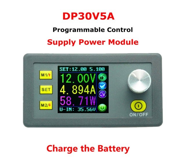 DP 30V 5A Step down Programmable Power Supply Constant Current Voltage CC CV LED