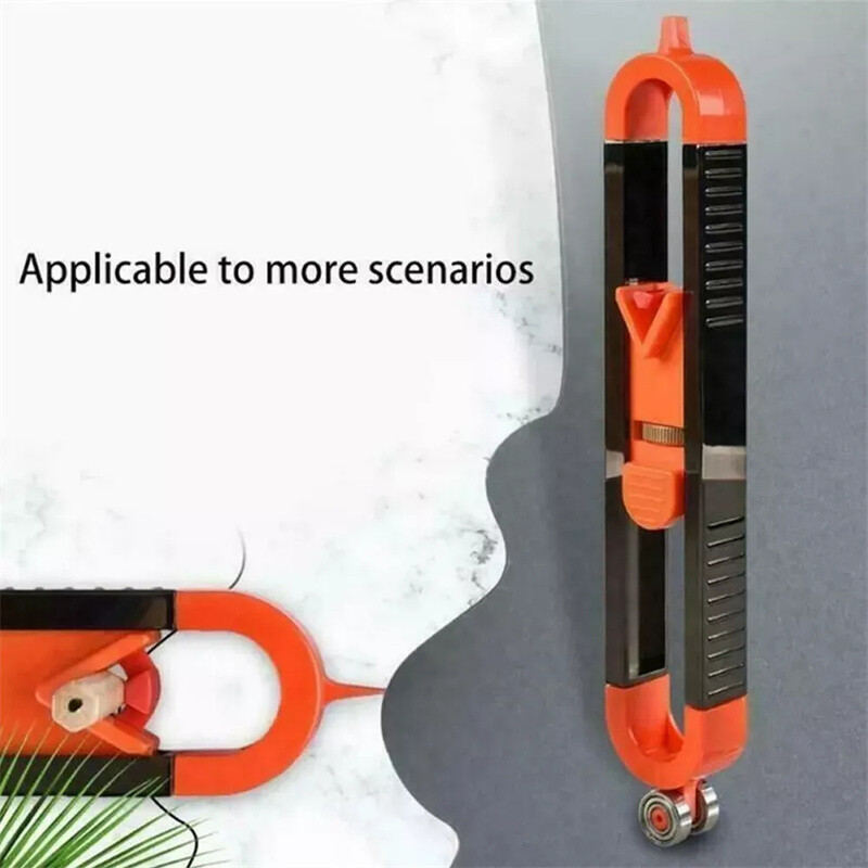 Profile Scribing Ruler Contour Gauge with Lock Precise Copy Irregular Shape Tool