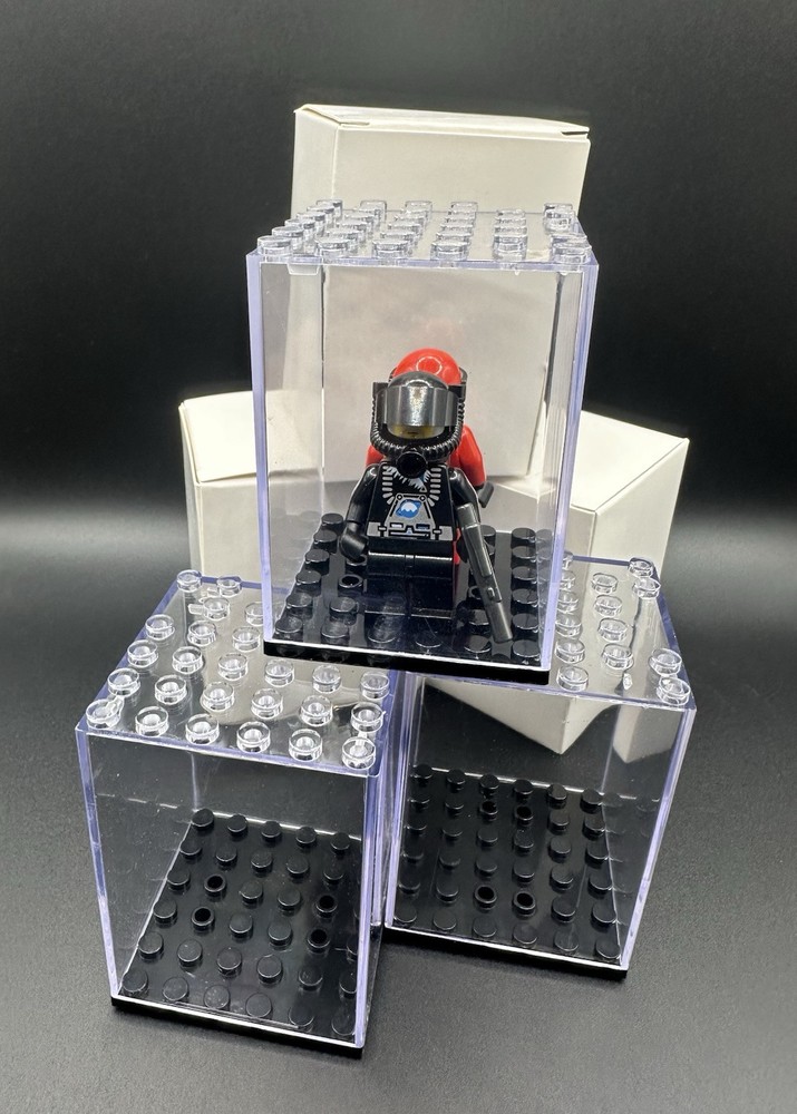 Display Case for Minifigures -6x6 stud size