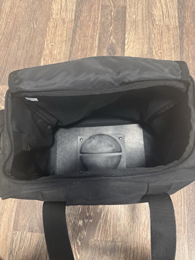 Ebonite Single Bowling Ball Bag Tote Black