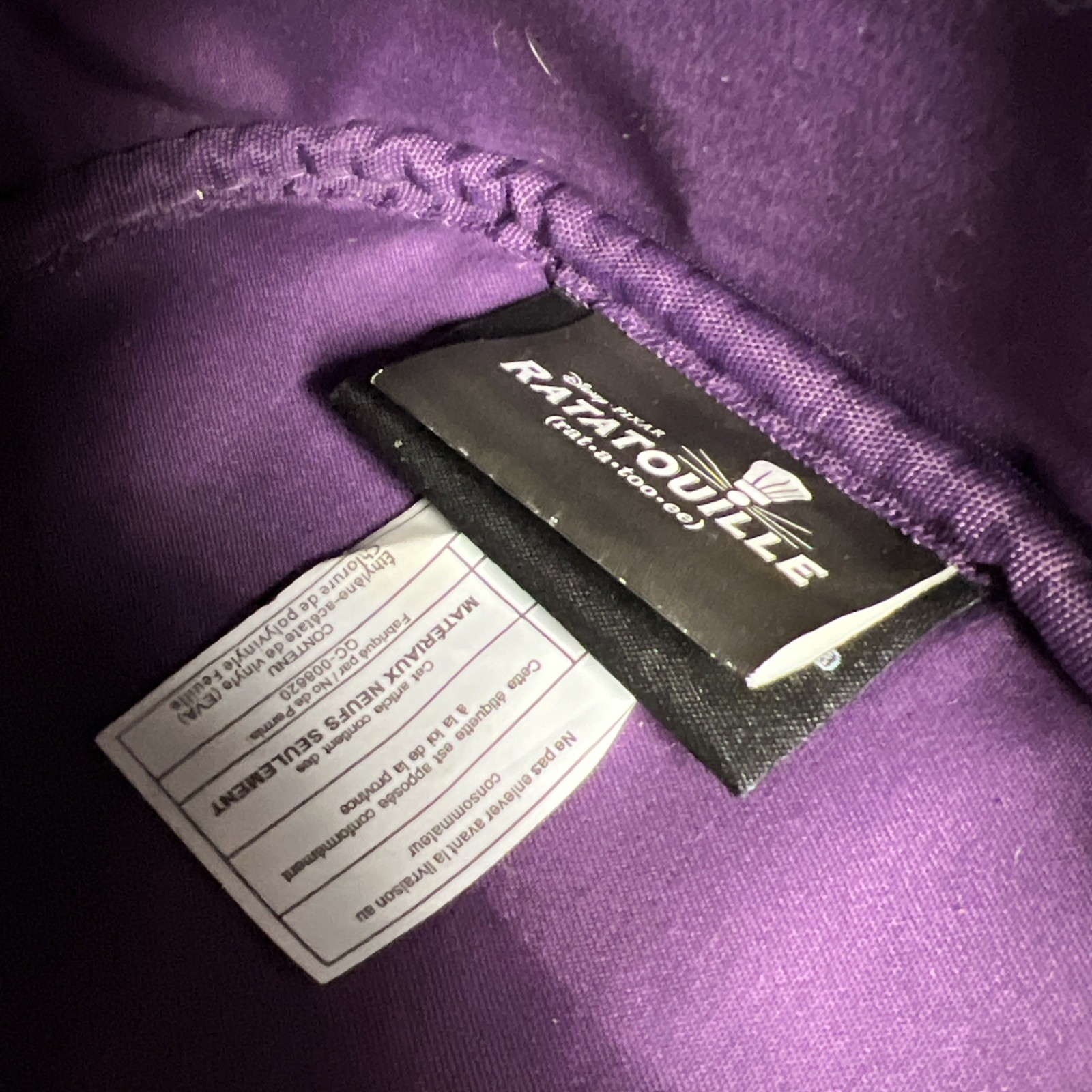 Disney Pixar Ratatouille Paris Scenic Light Up Mini Backpack Great Condition