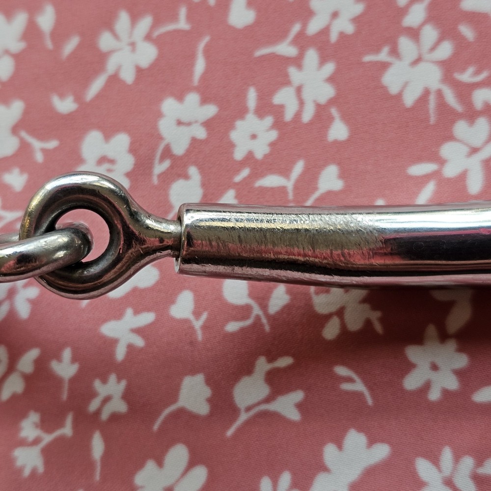 Metalab Robart Pinchless 5" D Ring Snaffle Horse Bit