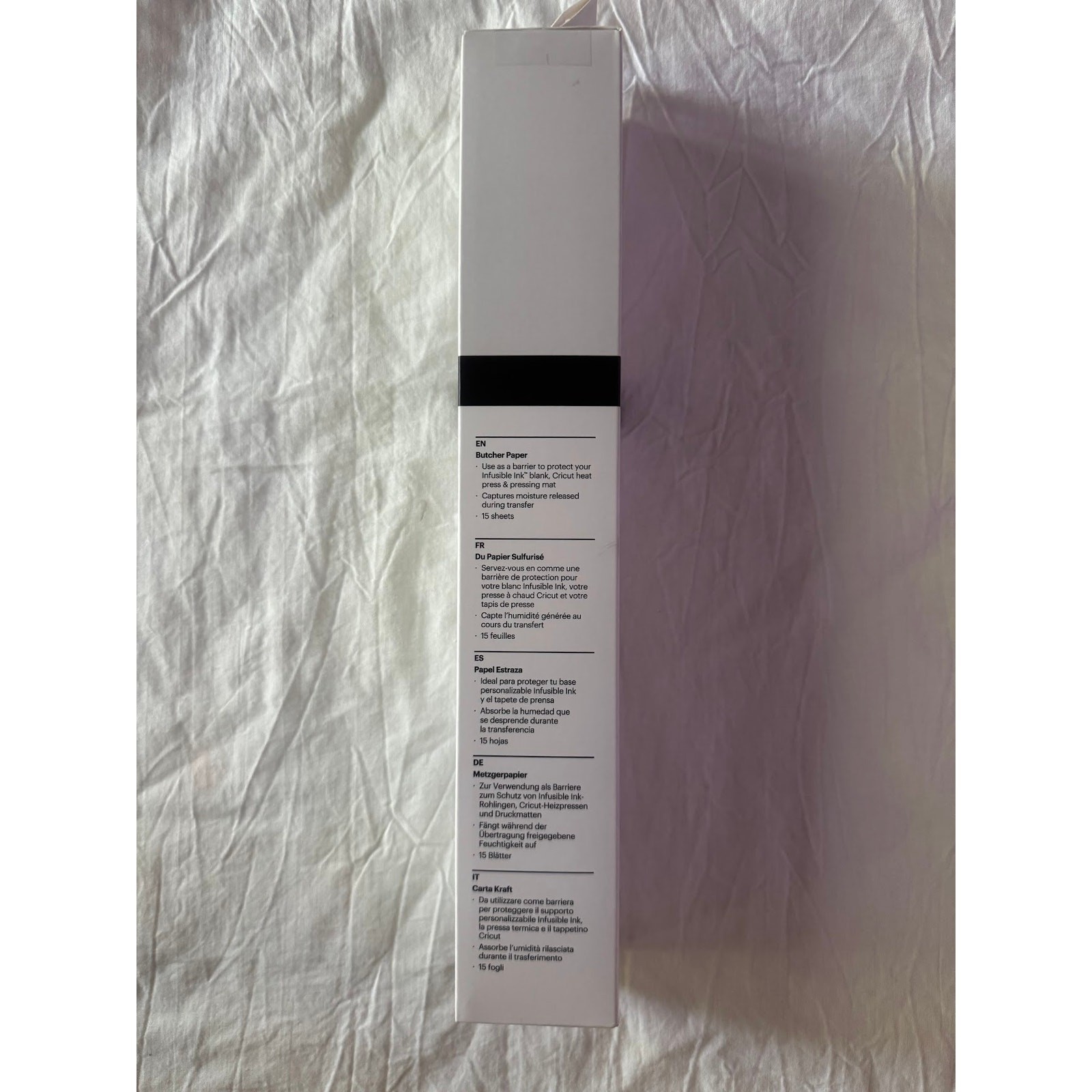 New Cricut Butcher Paper Infusible Ink Compatible with all 12"x14" 15 sheets