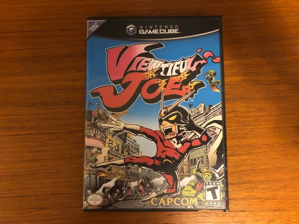 Replacement GameCube Case for Viewtiful Joe