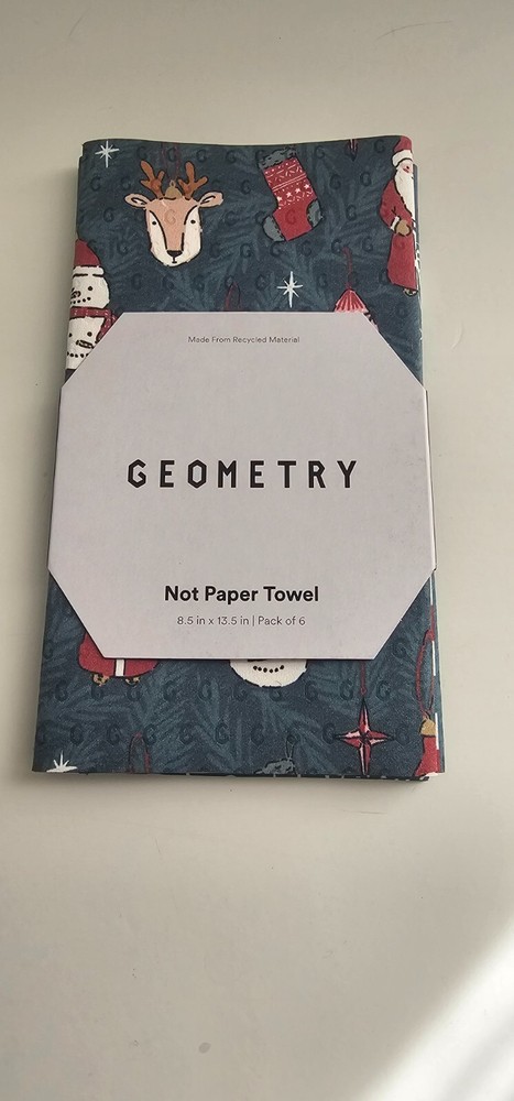 Geometry Not Paper Towel NWT