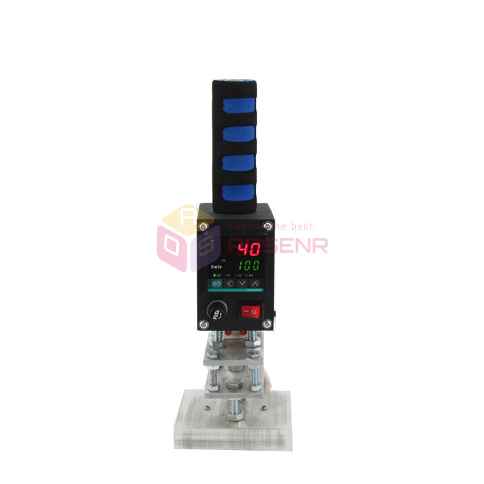 Handheld Hot Foil Stamping Machine LOGO Leather Printer Branding Embossing Tool