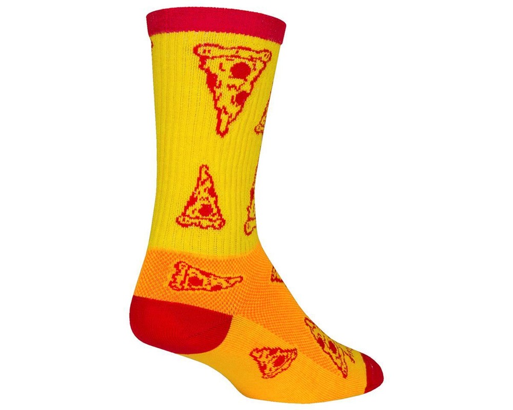 Sockguy 6" Socks (Pizza)