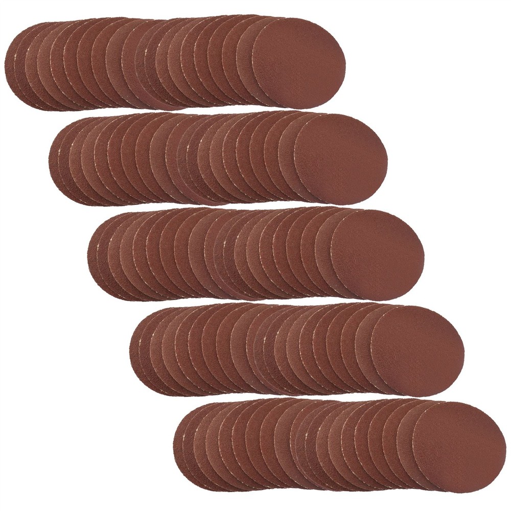 100 Pack Hook/Loop DA Sanding Grinding Abrasive Pad 120 Grit Discs 2" (50mm) AT