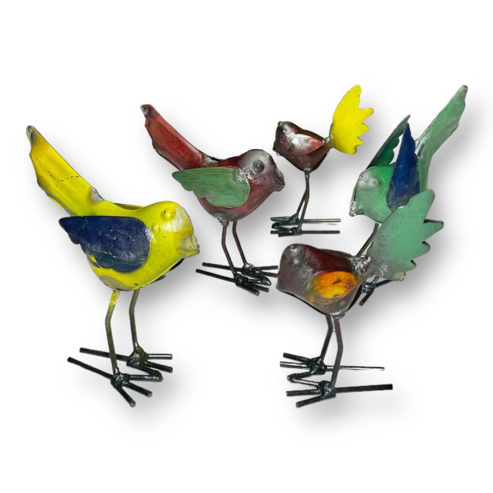 Recycled Metal Birds
