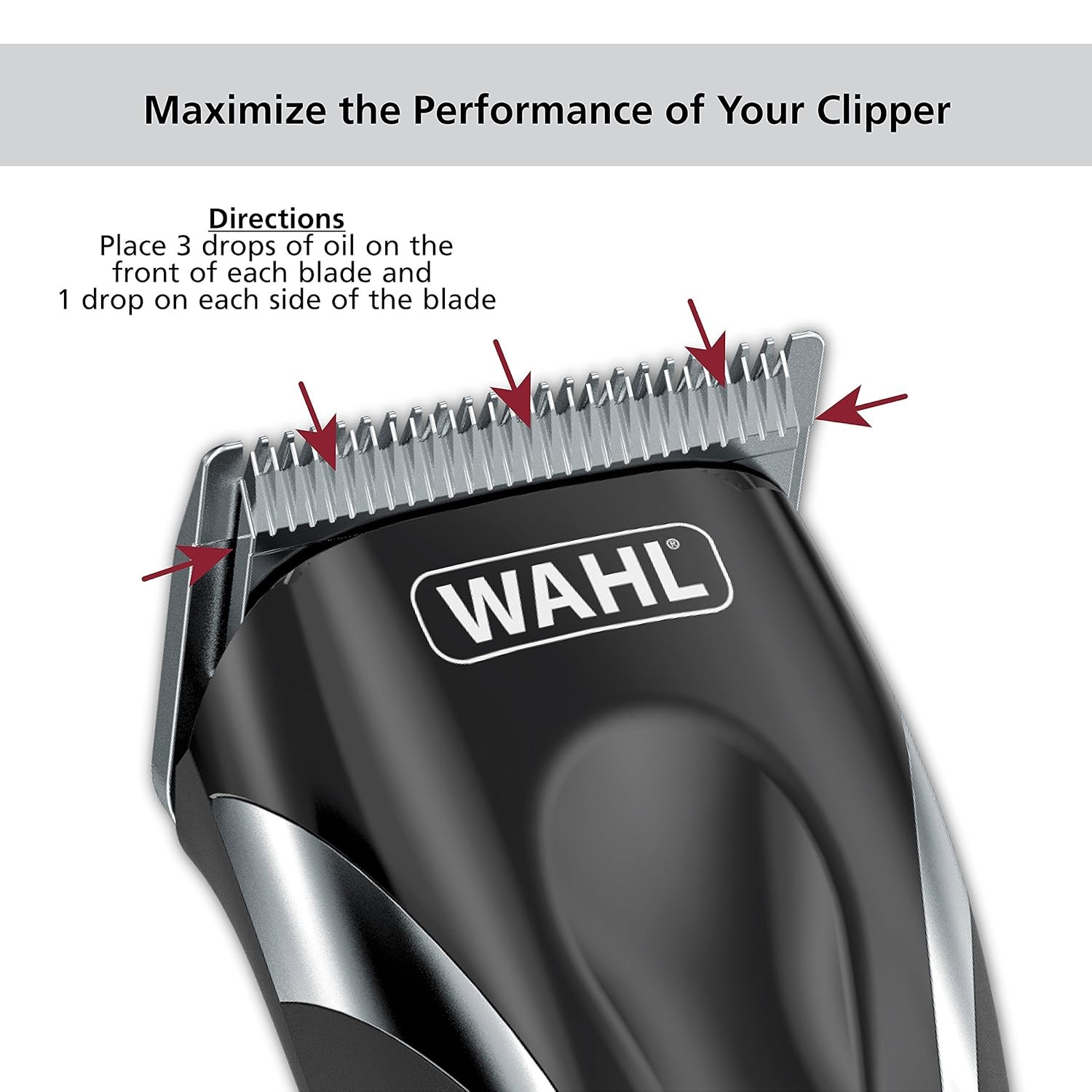 Wahl Premium Hair Clipper Blade Lubricating Oil for Clippers Trimmers & Blade