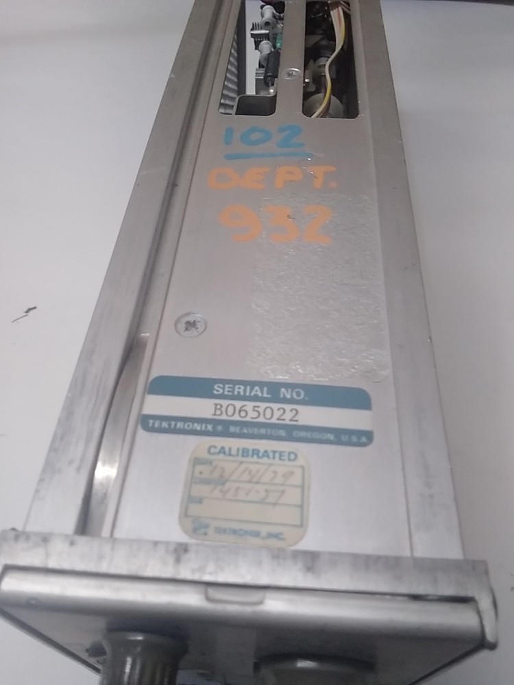 Dual Trace Amplifier Plug In B065022