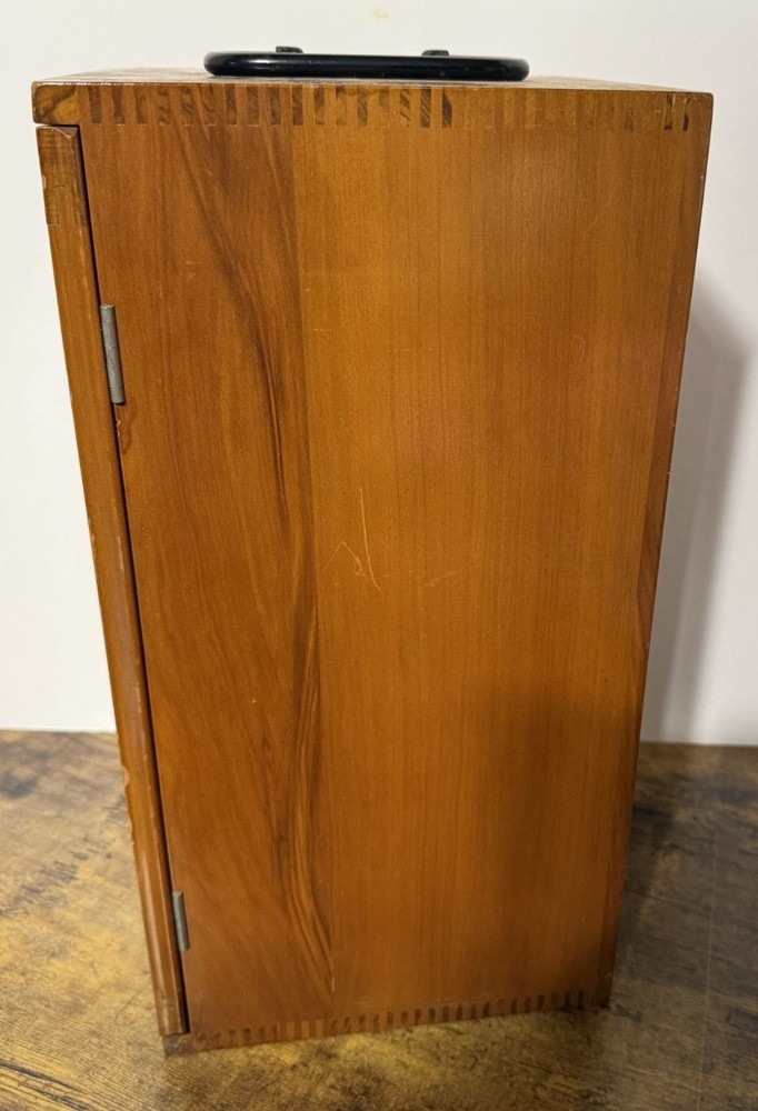 Vintage Bausch & Lomb Wooden Microscope Box Only - No Microscope