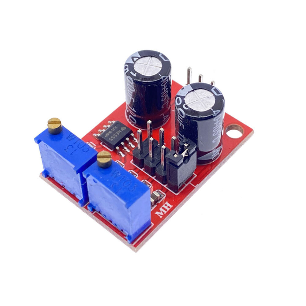 4Pcs NE555 Duty Cycle Pulse Frequency Adjustable Square Wave Generator Module