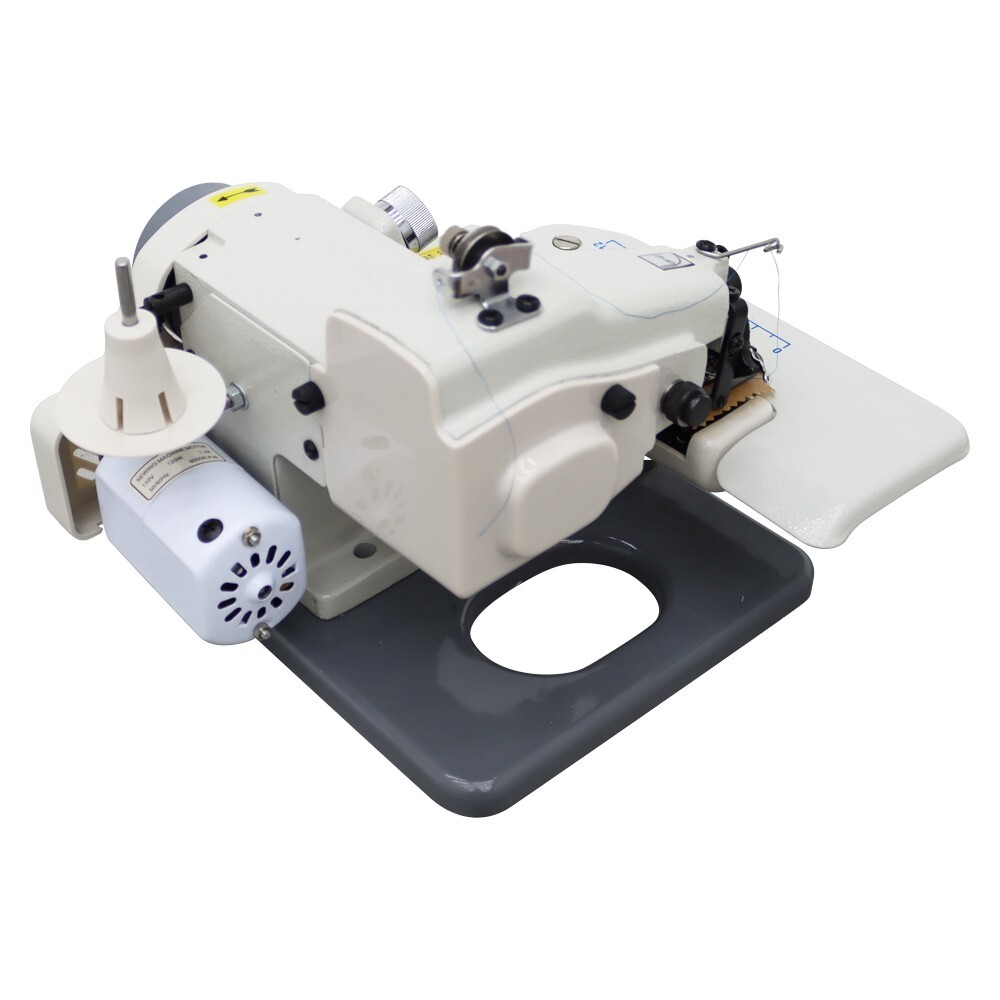 110V Portable Blindstitch Hem Chain Stitch Sewing Processing Machine