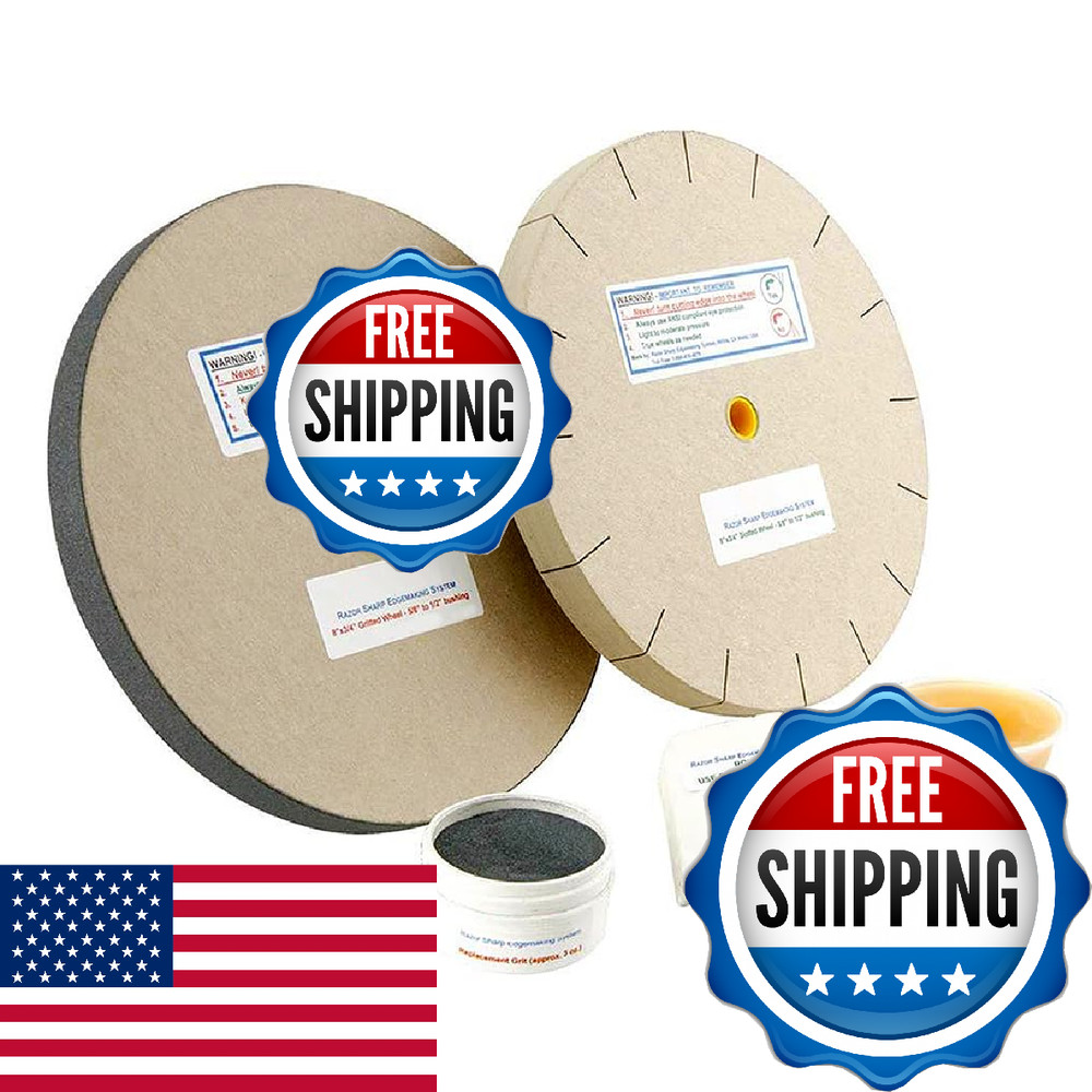 Razor Sharp Edgemaking System 8 Inch Deluxe Blade Sharpening Kit, For 6 Inch Ben