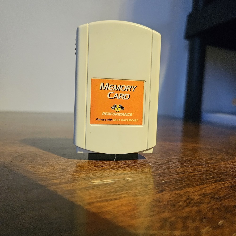Performamce Memory Card Sega Dreamcast