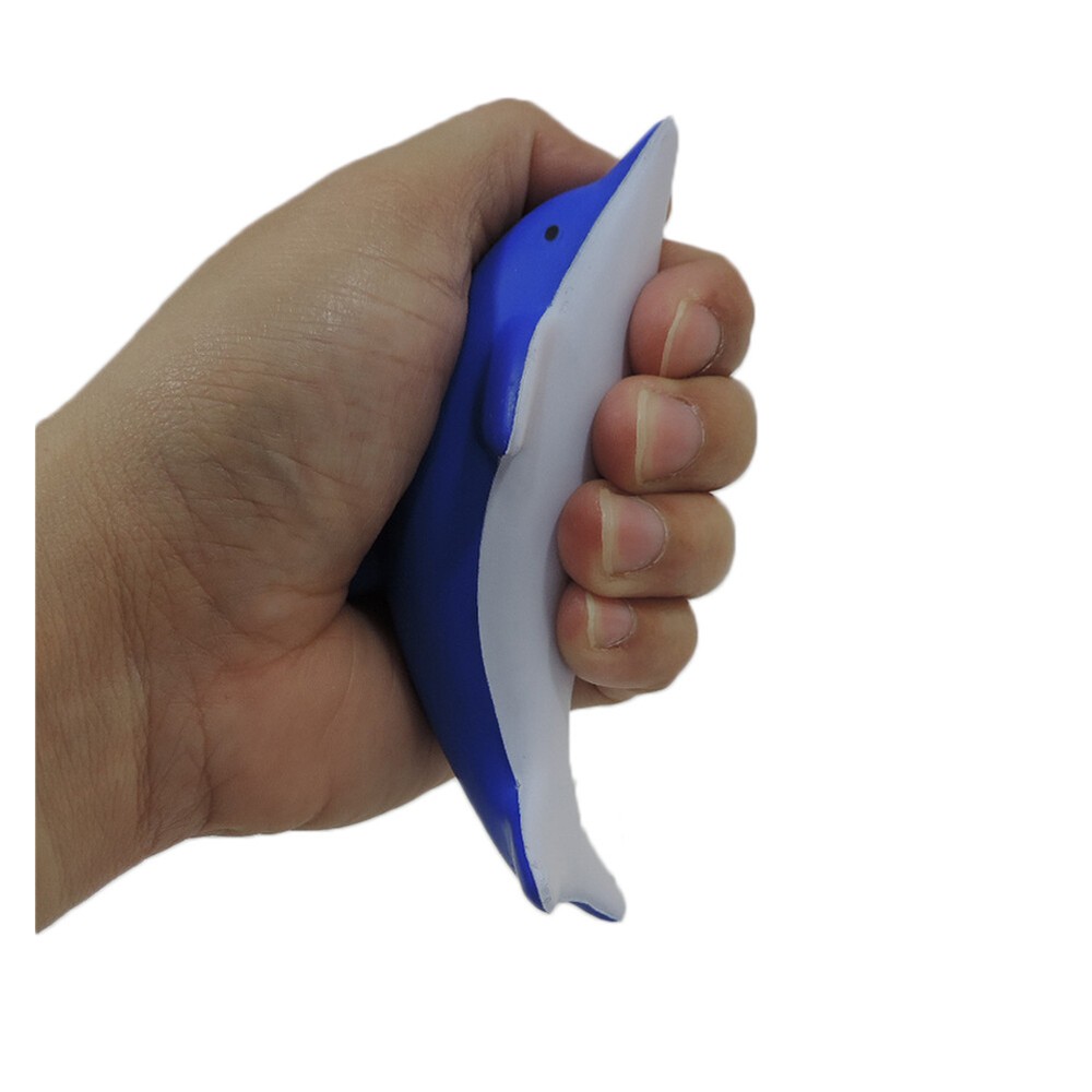 Stress Relief Squeezable Foam Dolphin