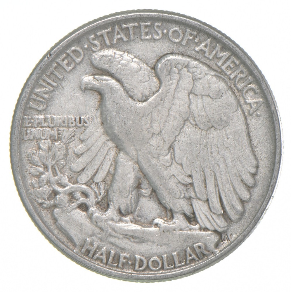 1945 XF Walking Liberty Half Dollar