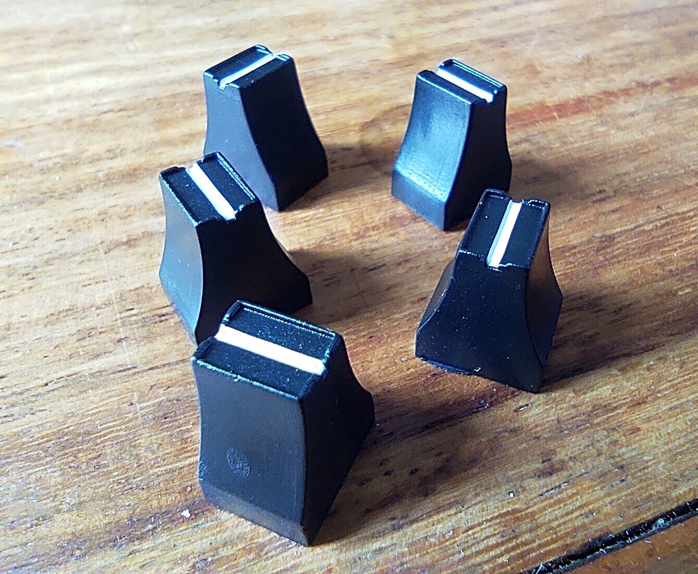 X5 potentiometer knobs for DBX EQUALIZER or other