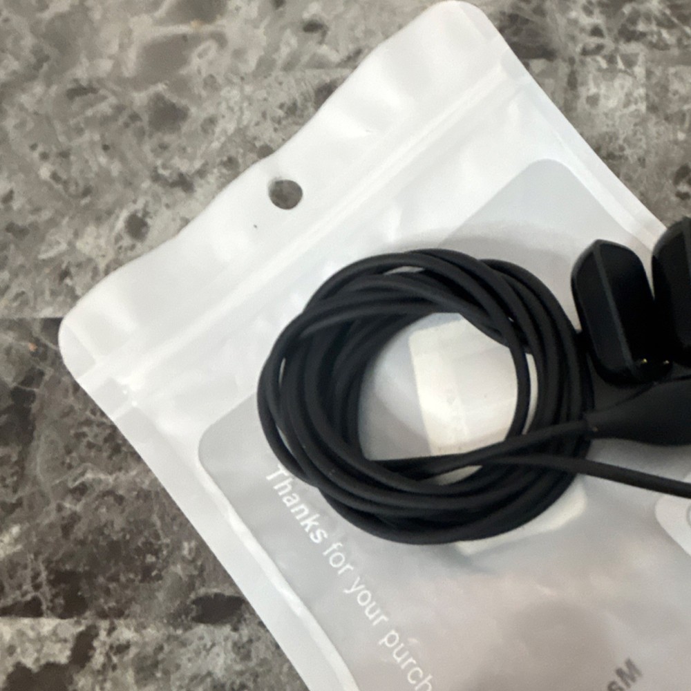 Fitbit Luxe & Charge 5- 2 packCharging Cable Black Compatible