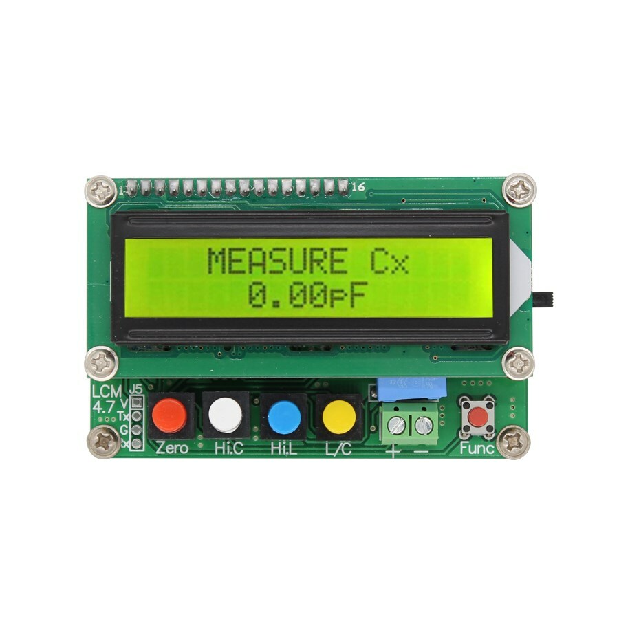 LC100-A Digital L/C Inductance Capacitance LCD Display Meter High Precision