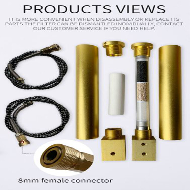 Diving Compressor Filter PCP Filter Moisture Absorb 286mm*100mm Safety Valve