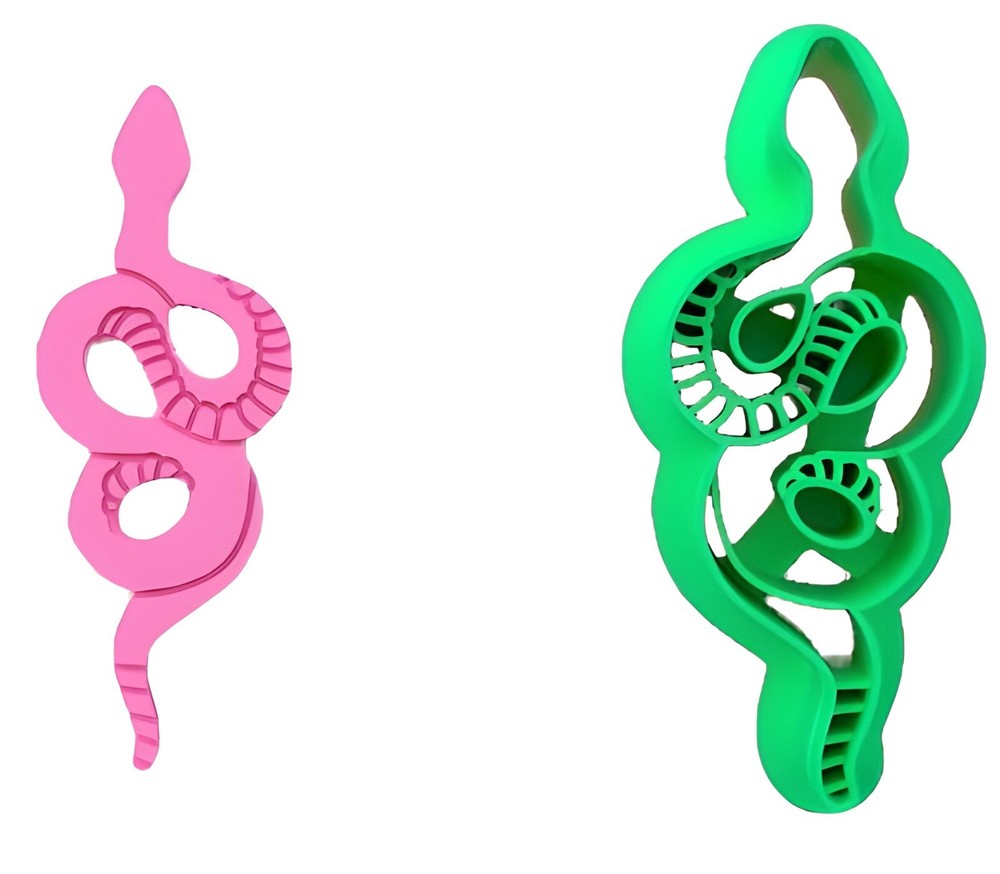 Polymer Clay Snake Cutter  (4 sizes available)