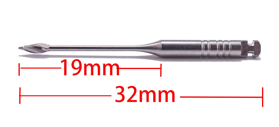 10PKs Dental Endo Peeso Reamers/Glidden Gates Spiral Burs Root Canal 1#-6# files