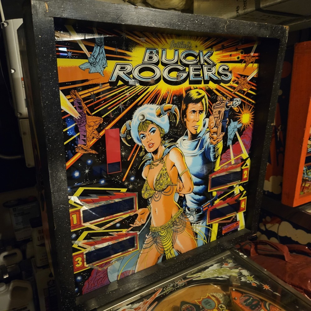 1979 BUCK ROGERS PINBALL MACHINE Fully Functional Will Deliver See Description