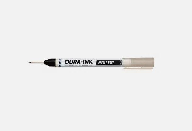 Markal 96520 Permanent Marker, Small Tip, Black, 12 Pack