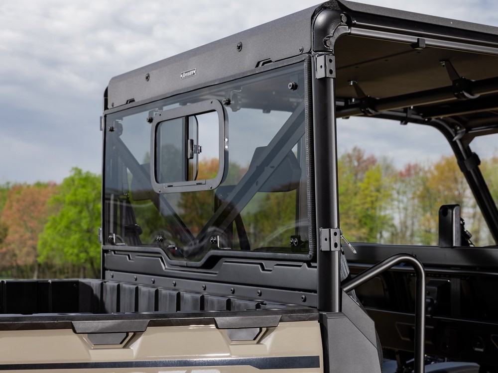 SuperATV Sliding Rear Windshield for Bobcat UV34/2019+