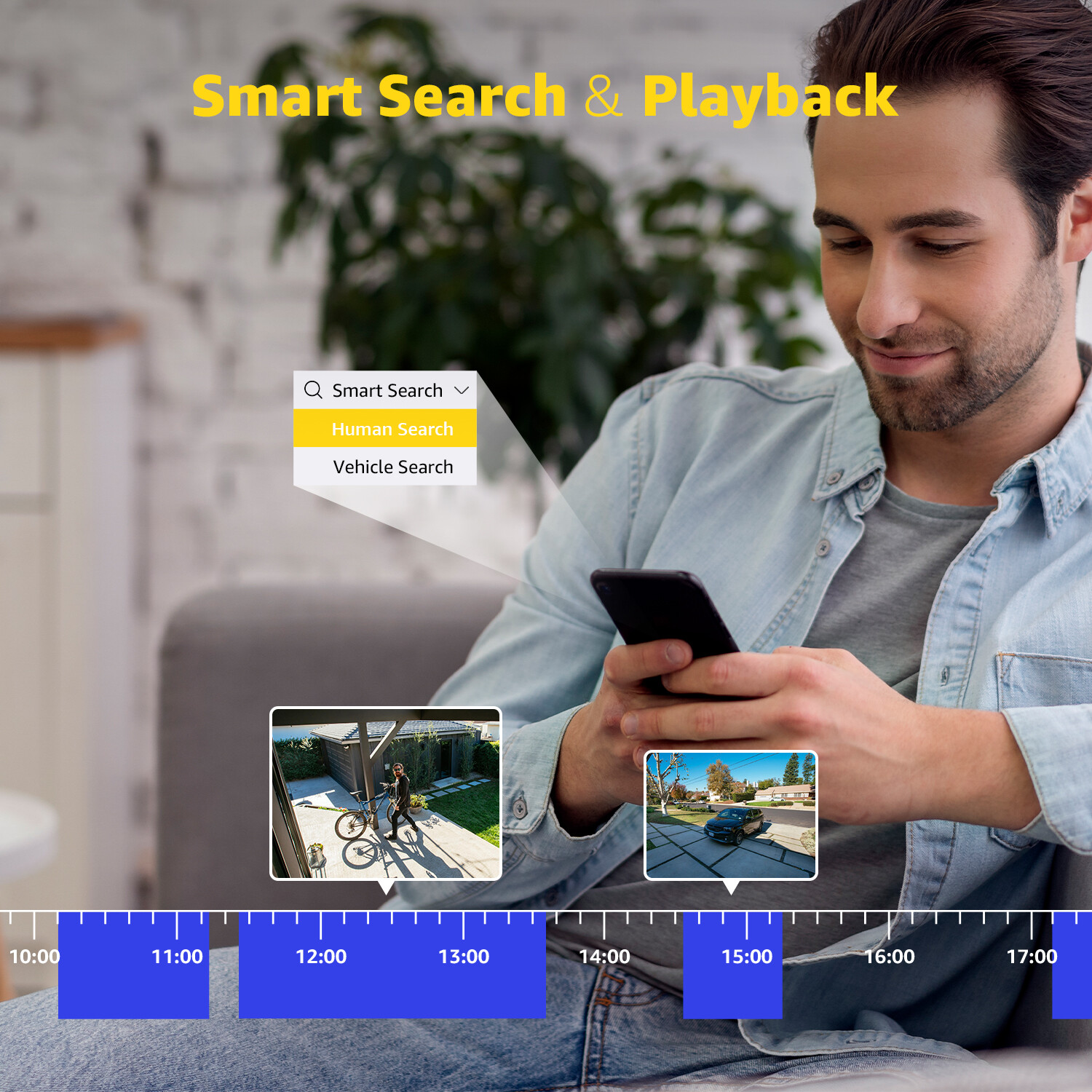 ANNKE 8CH 3K 5MP Lite DVR 1080P Outdoor CCTV Security Camera System AI Detection