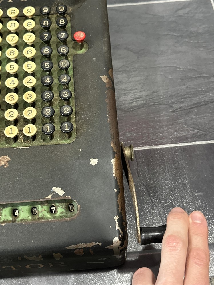 VICTOR Adding Machine Cash Register 1920s Antique