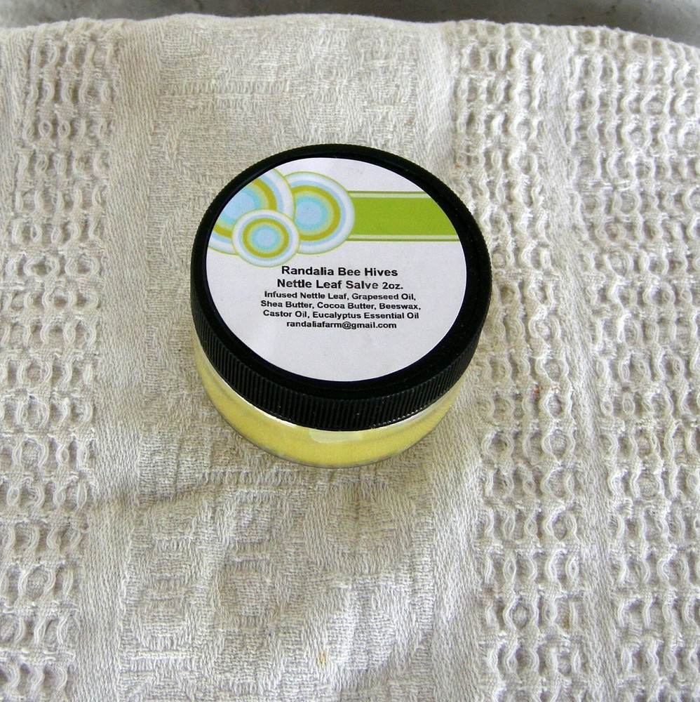 Nettle Leaf Salve, Randalia Bee Hives